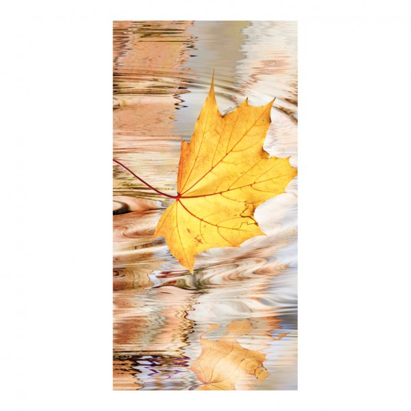 Motivdruck "Herbstblatt", 180x90cm Stoff