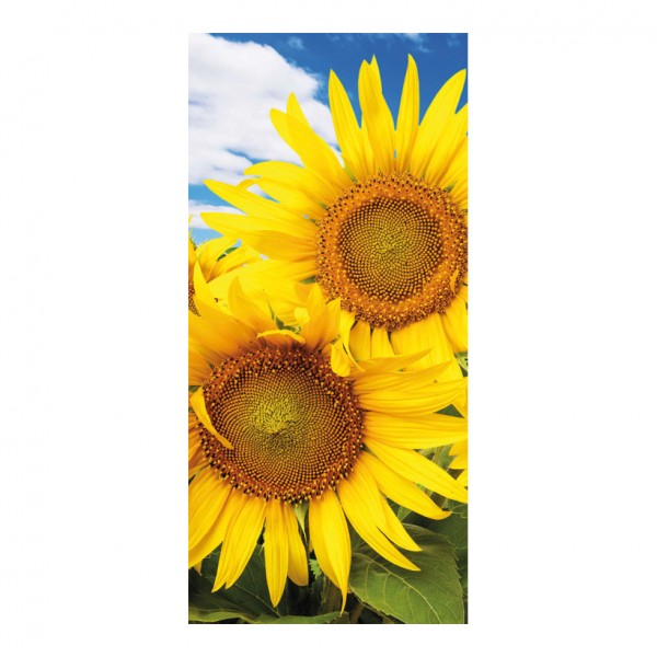 Motivdruck "Sonnenblume", 180x90cm Stoff