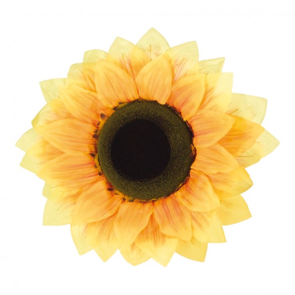 Sonnenblumenkopf, Ø 50cm, Kunstseide