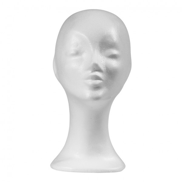 Damenkopf "Dekor", Ø 33cm, 35cm, Styropor