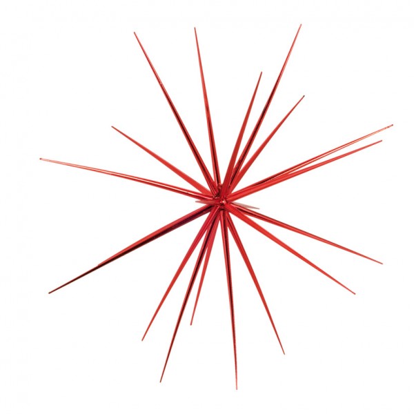 Sputnikstern, Ø 55cm, zum Zusammensetzen, aus Kunststoff, glänzend