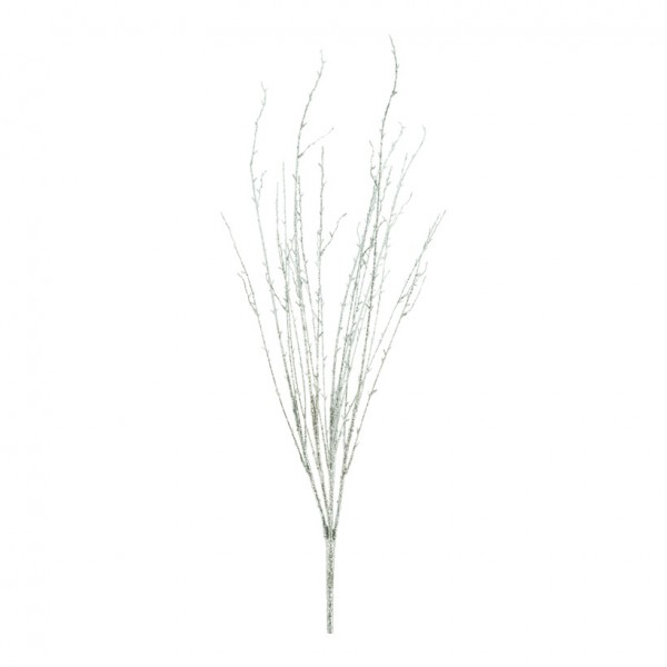 Zweig mit Glitter, 95cm, Kunststoff