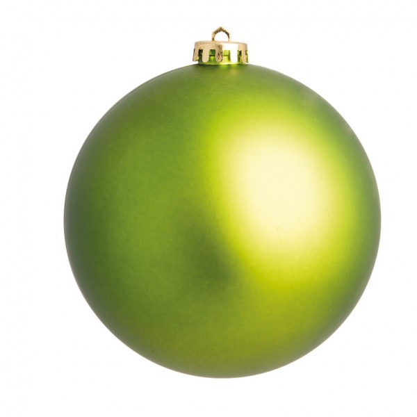 Weihnachtskugel, hellgrün matt, Ø 14cm