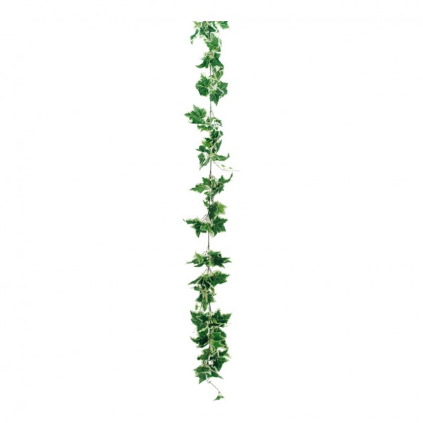 Efeugirlande, Ø 15cm, 200cm, mit 170 Blättern, Kunstseide
