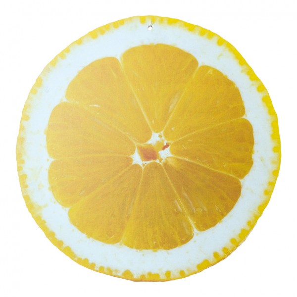 Cut-out "Zitrone", 45x45cm, zum Hängen, beidseitig bedruckt, aus Pappe