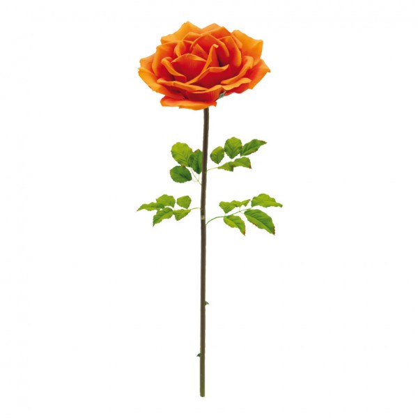 Rose, Ø 37cm, 110cm, Kunstseide