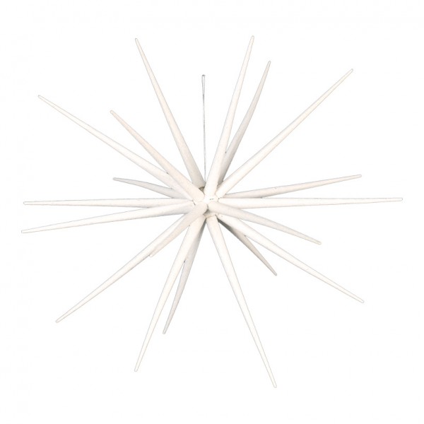 Sputnikstern, Ø 38cm, zum Zusammensetzen, aus Kunststoff, mit Glitter