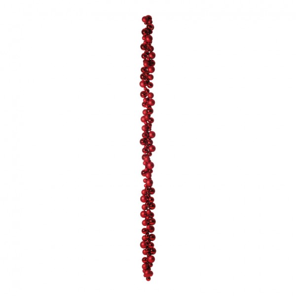 Kugelkette, Ø 3/4/5/6cm, 180cm, Ø 6cm, mit 2 Aufhängehaken, Kunststoff, Länge inkl. Haken 190cm