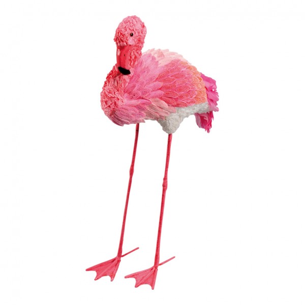 Flamingo, 29x16x50cm, Styrofoam/Papier