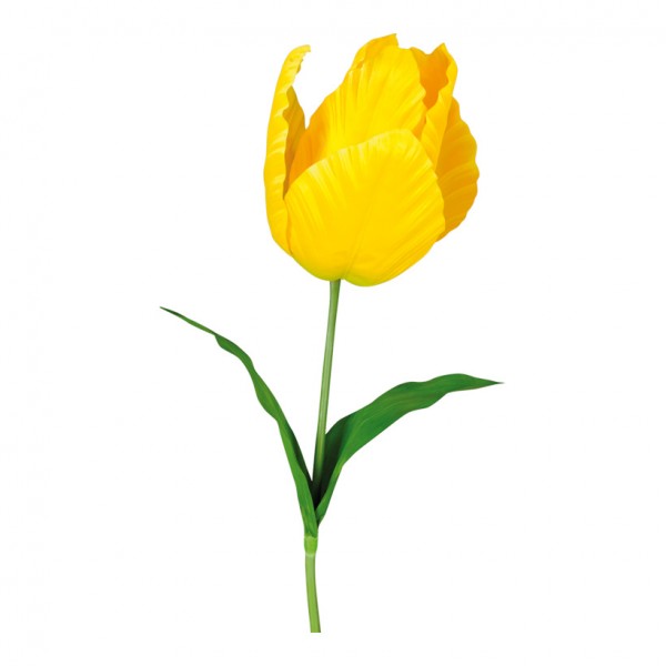 Tulpe am Stiel, Ø 20cm, 130cm, Kunstseide, Kunststoff