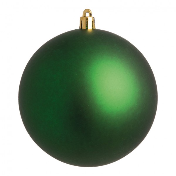 Weihnachtskugeln, grün matt, Ø 6cm 12 St./Blister