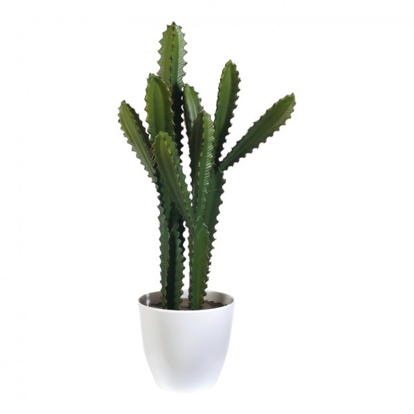 Kaktus 65x18 cm Kunststoff, 3 Arme